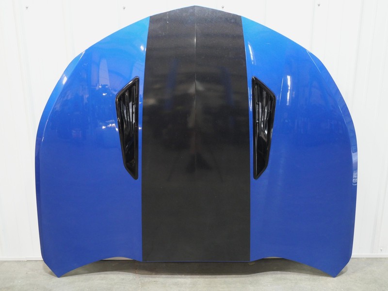 Used Front Hood Bonnet Panel GD1 Hyper Blue 2016-2018 Chevy Camaro SS 6.2L OEM
