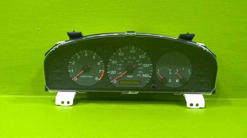 00 MAZDA 626 ES V6 2.5 AT SPEEDOMETER CLUSTER 159K MILES OEM858-1