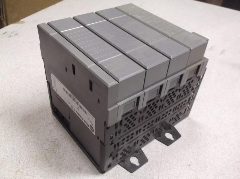 Allen Bradley 1746-A4 SLC500 4-Slot Rack with Modules *FREE SHIPPING*