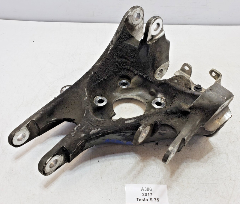 ✅ 2016-2020 OEM Tesla Model S Rear Left Driver Suspension Knuckle Spindle 41k