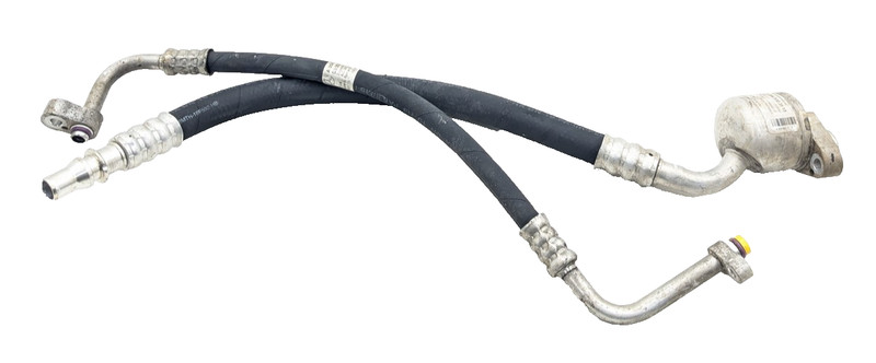 08-15 Mercedes W204 C250 C300 A/C AC Air Condenser Pressure Lines Pair