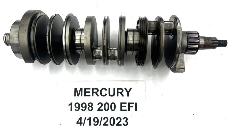 Mercury 1989 1990 - 1998 Crankshaft & Bearing 105 135 140 150 175 200 225 HP V6