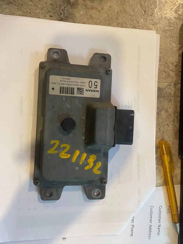 2009 Nissan Altima TCU 31036 ZN50A ETC54-140N B1