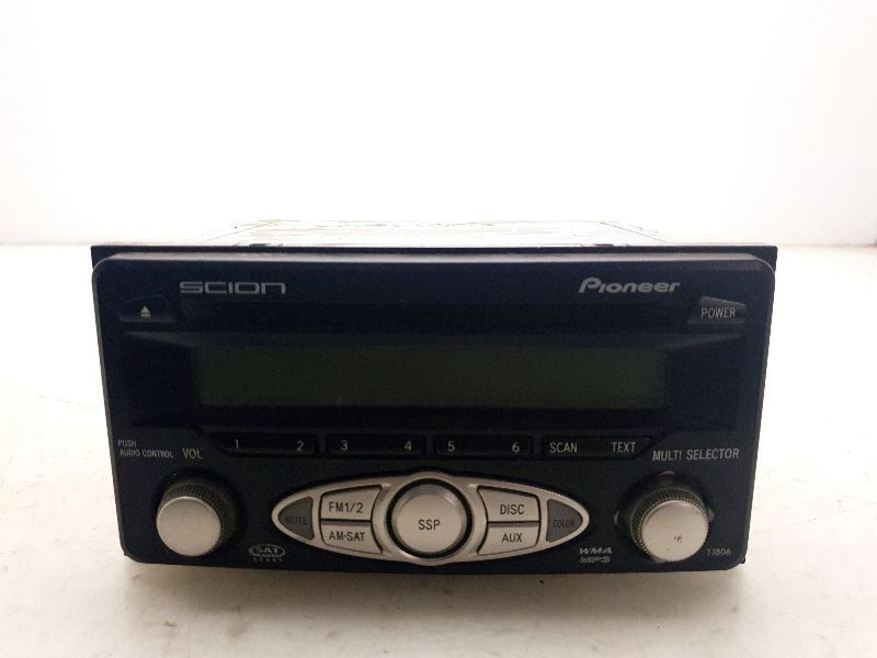 Audio Equipment Radio Display And Receiver Fits 06-07 SCION TC 08600-21802