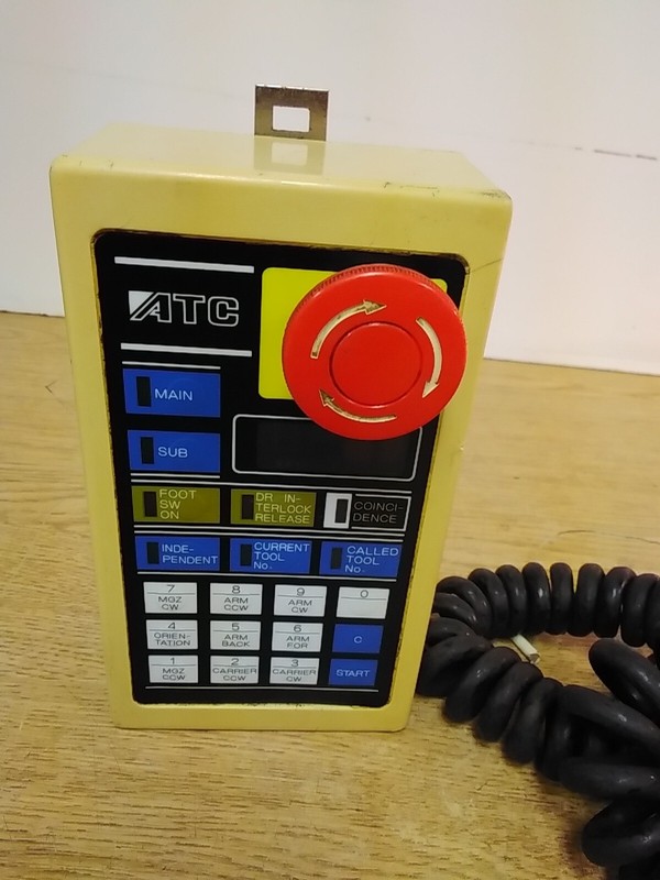Hardinge ATC Power Controller Jog Remote Pendant Control Hand Held ATC942087