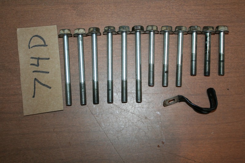 1986 Honda TRX 200SX Crankcase Crank Case Mounting Bolts OEM 86 A