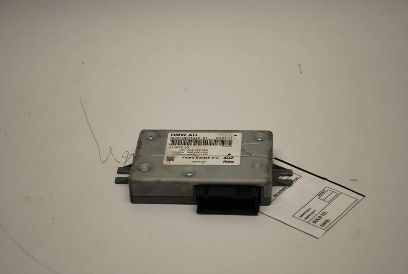 2011 BMW ALPINA B7 F02 DVD MULTIMEDIA VIDEO SWITCH CONTROL MODULE OEM