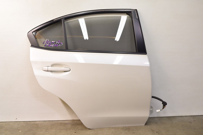 Subaru WRX STI Rear Right Door Shell Passenger Side Crystal White Oem 2015-2021