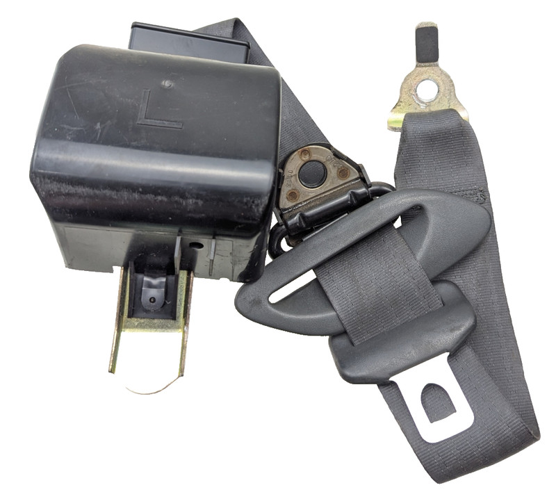 1990-1994 Lexus LS400 Rear Driver Seat Belt Gray OEM