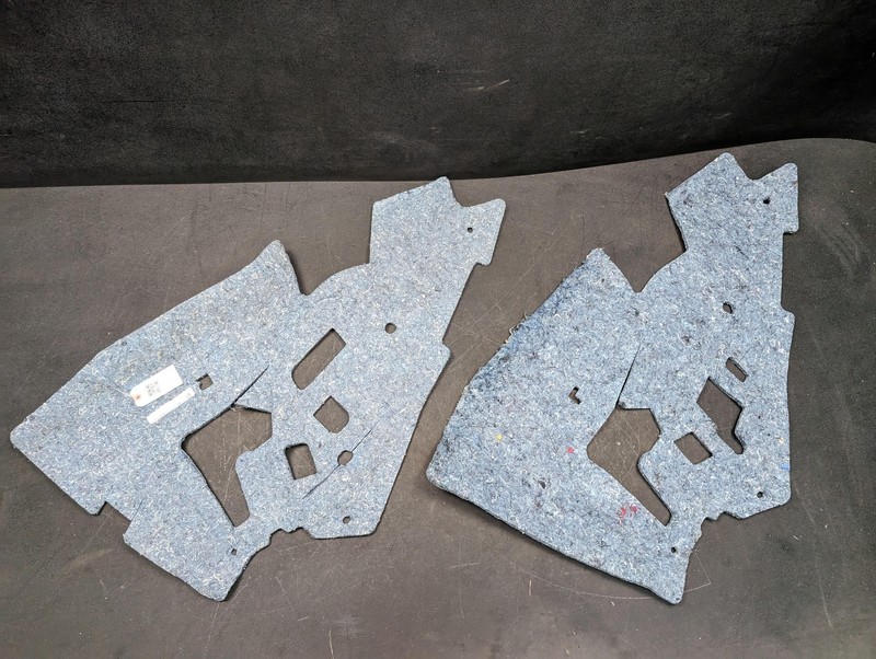 2PC Rear Right & Left Quarter Panel Insulator 2019 Infiniti QX50 2020 2021 -2024