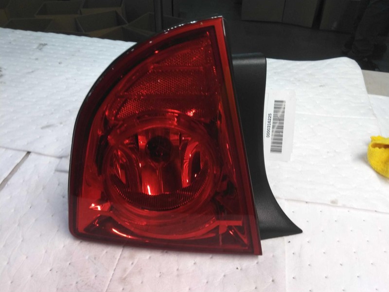 2010 Chevrolet Malibu Left Tail Light Assembly Silver OEM Used 196550
