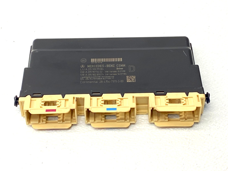 15-18 MERCEDES C300 W205 FRONT LEFT SEAT CONTROL MODULE UNIT OEM A0.49