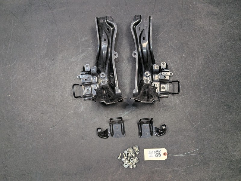 4PC Rear Floor Right & Left Anchor Bracket Set 2022 Subaru Crosstrek 2018 - 2023