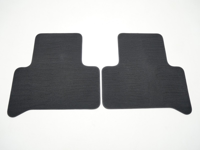 2020 Alfa Romeo Stelvio Rear Floor Mats Second Row Carpet Liner Black Set 2 OEM