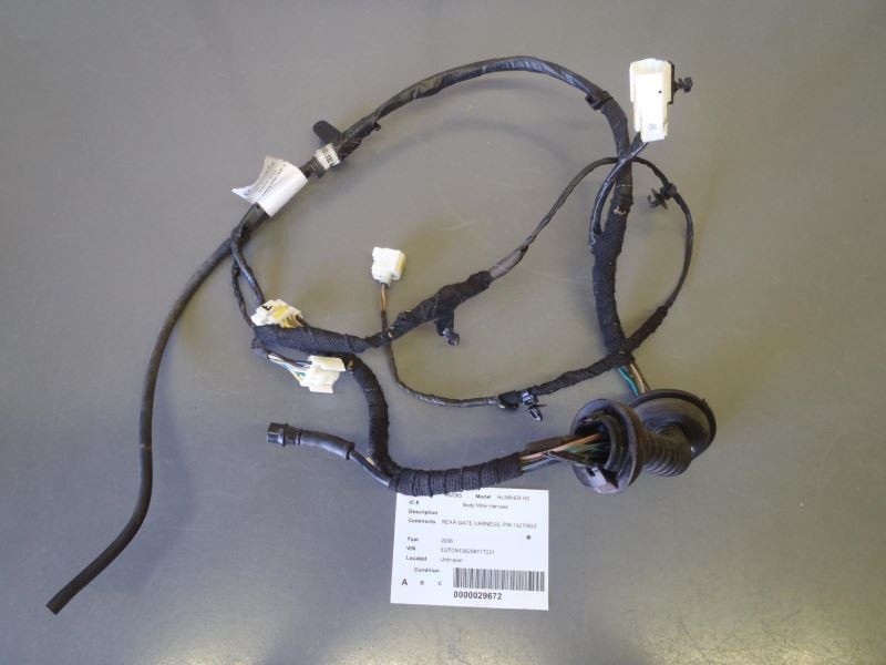Rear Gate Back Door Wire Wiring Harness 15270622 Fits 2006-2010 Hummer H3 72819
