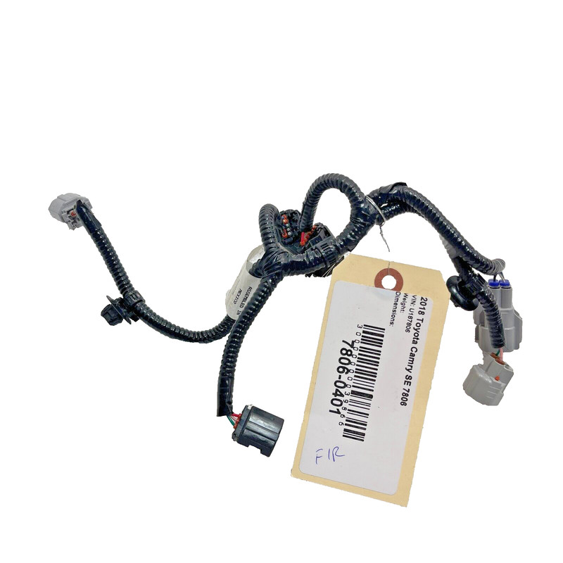 TOYOTA CAMRY FRONT RIGHT PASSENGER SEAT FRAME WIRE WIRING HARNESS OEM 2018-23
