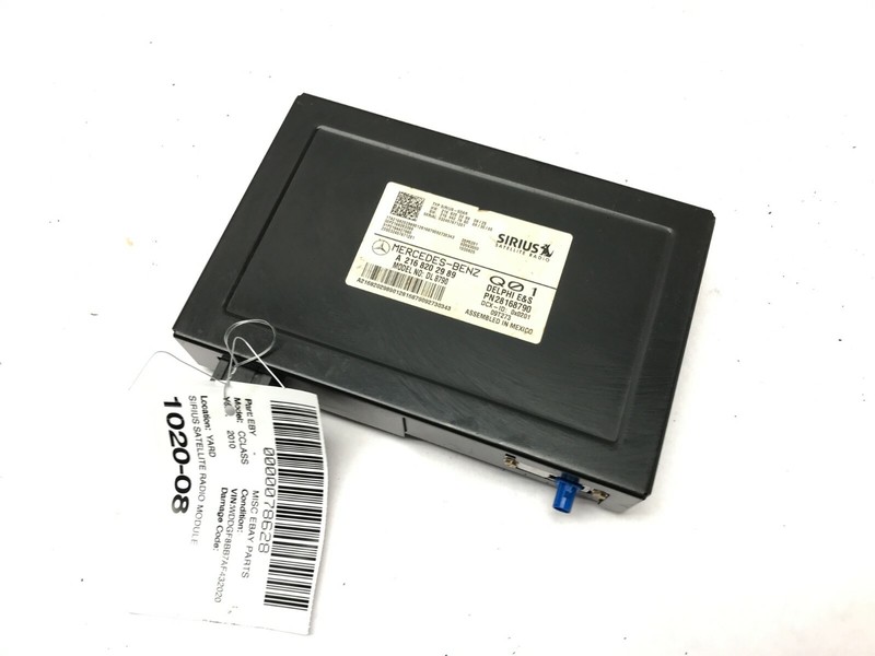 08 09 10 11 MERCEDES BENZ C CLASS C300 SATELLITE RADIO MODULE OEM 2168202989