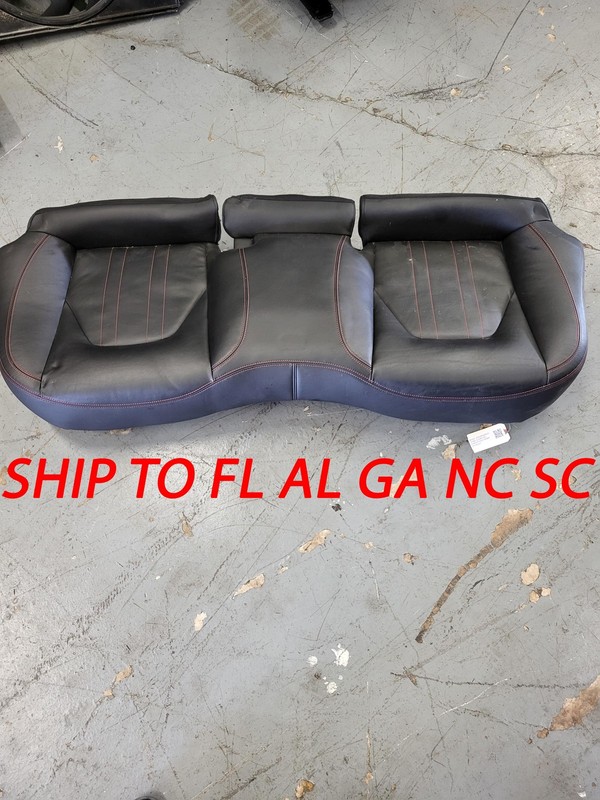 Used Oem Maserati Rear Seat Lower Cushion Leather for Ghibli 3.0L 2014 - 2018