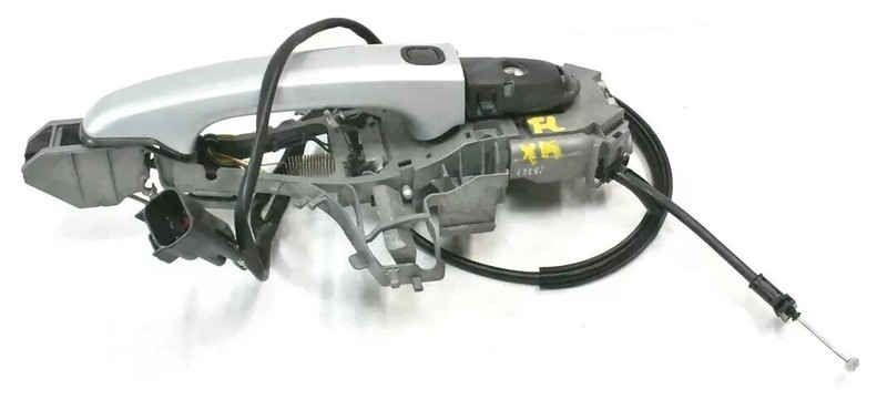 07-15 Jaguar XK XKR X150 Left Side Exterior Door Handle w/ Keyless Go OEM