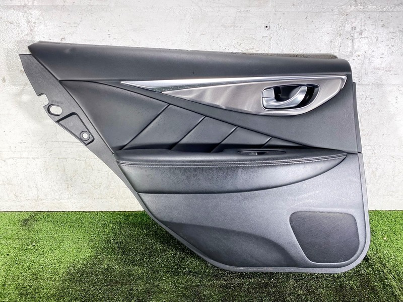 14-23 INFINITI Q50 REAR LEFT DRIVER SIDE DOOR INTERIOR PANEL TRIM FINISHER OEM