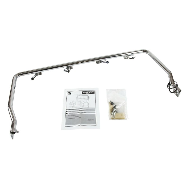 01-06 Jeep Wrangler Light Bar Roof Bar Windshield Frame 82207176AB OEM Factory