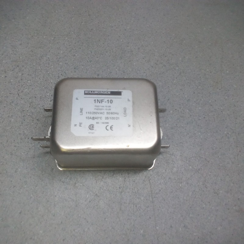 Kollmorgen EMI Filter 1NF-10, 110/250VAC 50/60Hz 10A
