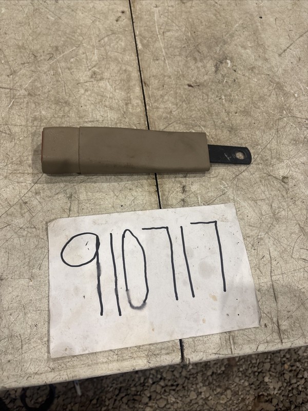 2001-2003 DODGE DURANGO FRONT SEAT BELT BUCKLE TAN OEM 5HK431T5AA #1