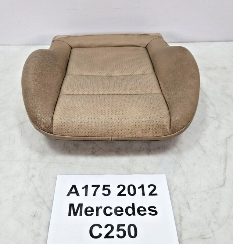 ✅ 08-14 OEM Mercedes W204 C250 Front Right Passenger Lower Seat Cushion Beige*