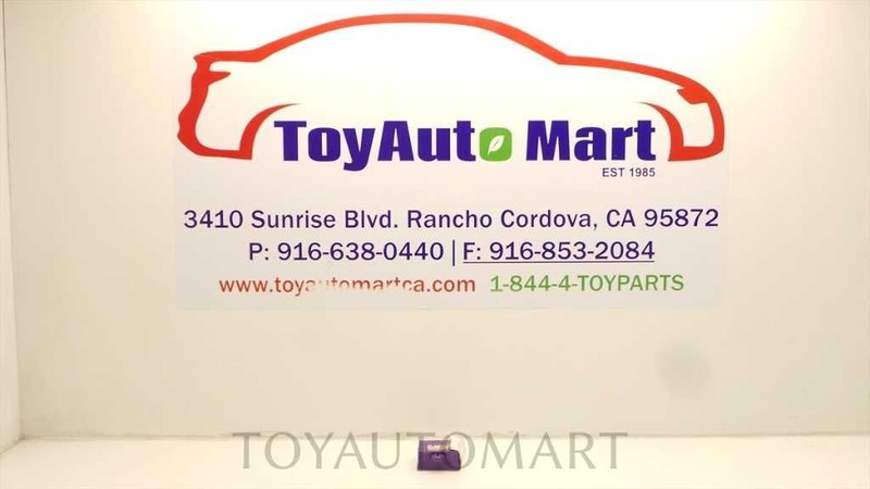 99 00 01 02 03 TOYOTA SOLARA LAMP CONTROL MODULE RELAY 89373-AA030
