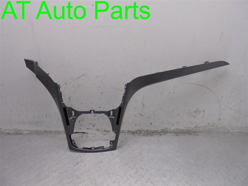 13-16 FORD ESCAPE MILEAGE 14K FRONT CENTER CONSOLE TRIM GRAY OEM CJ54-S044C