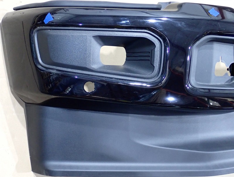 OEM 23-26 F250 Painted BLACK Front Bumper Super Duty Truck with Adaptive Cruise
