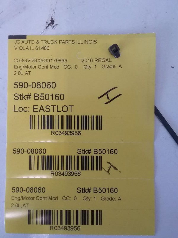 Engine ECM Electronic Control Module Behind Fan Shroud Fits 13-16 ACADIA 3493956