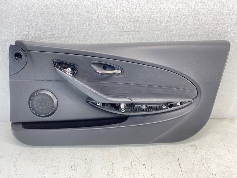 04-10 BMW E63 E64 645 650 Right Passenger Door Panel Card Leather Black OEM✅