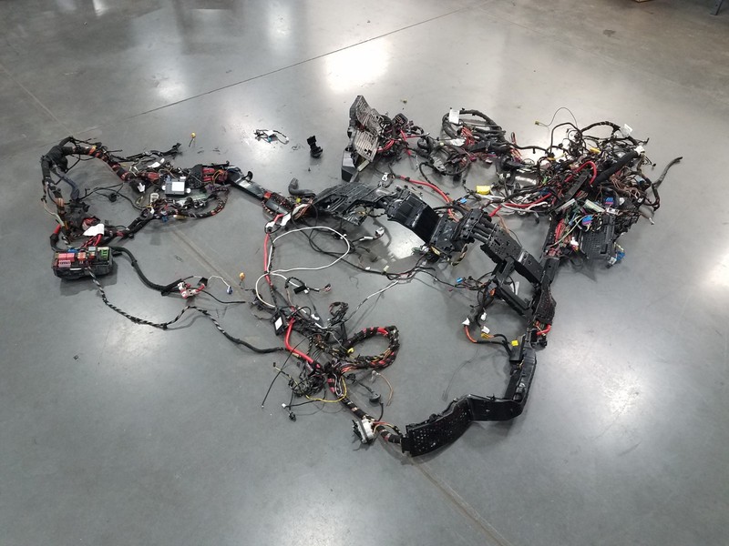 2016 Mercedes AMG C 63 S Chassis Wiring Harness #6708 S4