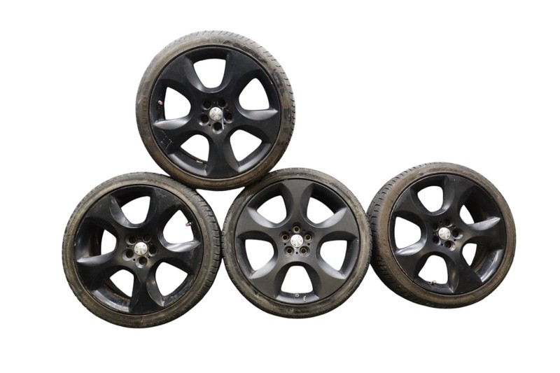 09-15 Jaguar XF Complete Wheel Tire Rim Set of 4 Pc 9.5 x 20 Oem