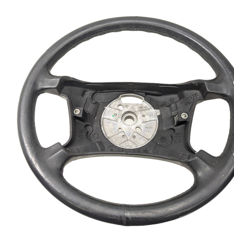 1995-2001 BMW E38 740IL Black Steering Wheel 4 Spoke OEM