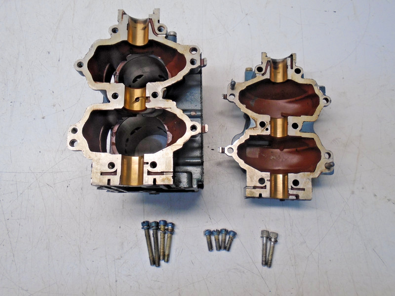 E2 277330 1955 Evinrude Johnson 7.5hp Cylinder Crankcase
