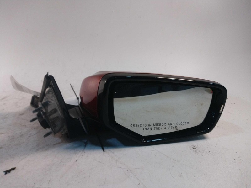 2014 Cadillac CTS Right Door Mirror Assembly Red - Minor Scratches, Used