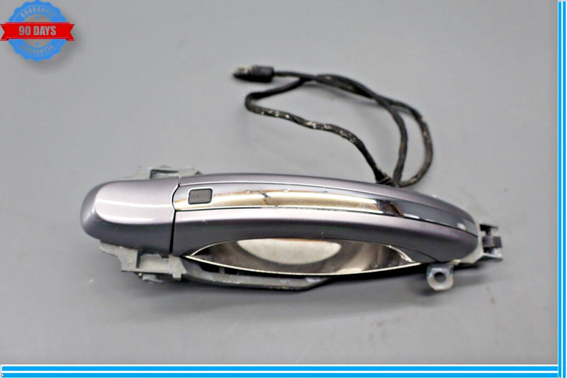 03-12 Bentley Continental GT GTC Right Side Door Handle Keyless Go Gray Oem