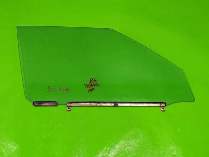 83-88 TERCEL WAGON PASSENGER RIGHT FRONT WINDOW DOOR GLASS OEM 3972-22