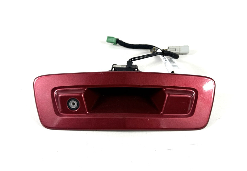 2009–2012 Chevy Traverse Rear Liftgate Outside Handle w/ Backup Camera Red OEM