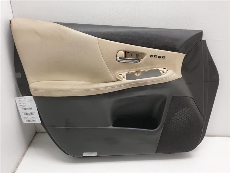 2010 LEXUS HS250H DRIVER SIDE FRONT DOOR PANEL ASSEMBLY