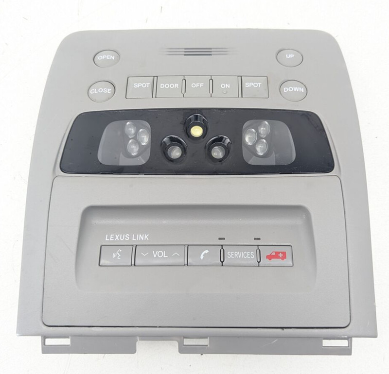 Roof Overhead Console W Sunroof 1d111-035g Fits LEXUS GS450 2006-2011