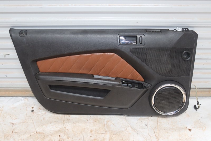2010-2012 FORD MUSTANG GT COUPE FRONT LEFT DRIVER DOOR PANEL COVER TRIM OEM