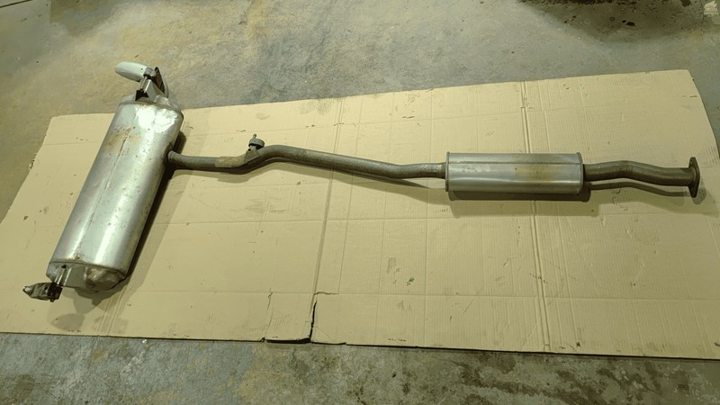 2021-2024 NISSAN ROGUE AWD REAR EXHAUST SYSTEM MUFFLER RESONATOR PIPE OEM
