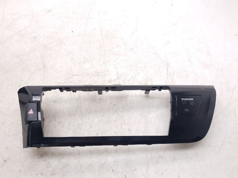 2016 TOYOTA COROLLA S DASH RADIO BEZEL ASSEMBLY