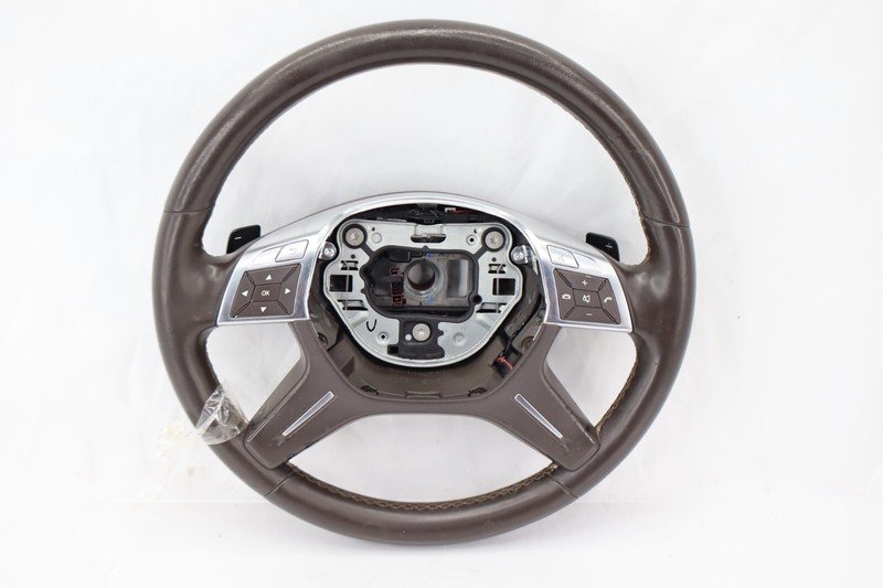 ✅ 13-16 Mercedes X166 GL450 ML550 Driver Steering Wheel w/ Paddle Shifters OEM