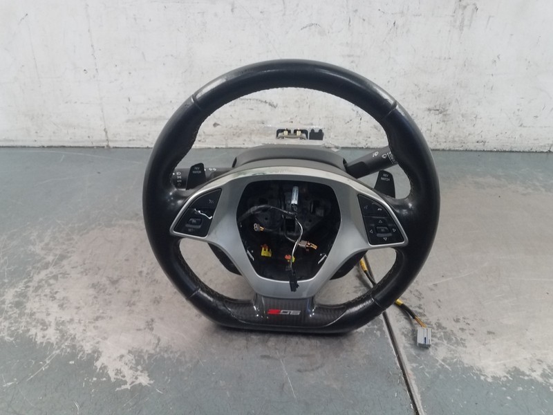 2015 Chevy Corvette C7 Z06 Steering Wheel / Column - * #0947 D4