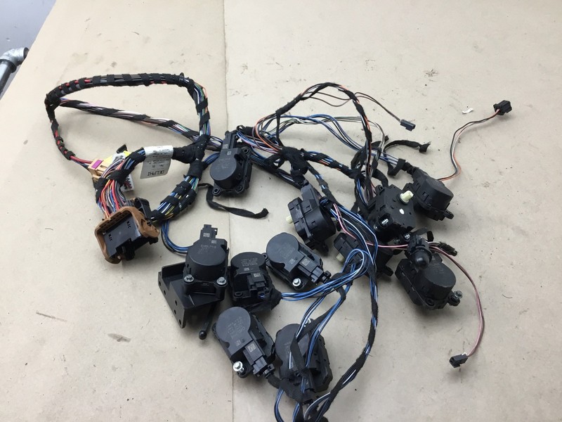 Maserati Granturismo S 2010 Heater Harness Flap Motor Actuator Set 08-12 ; :O