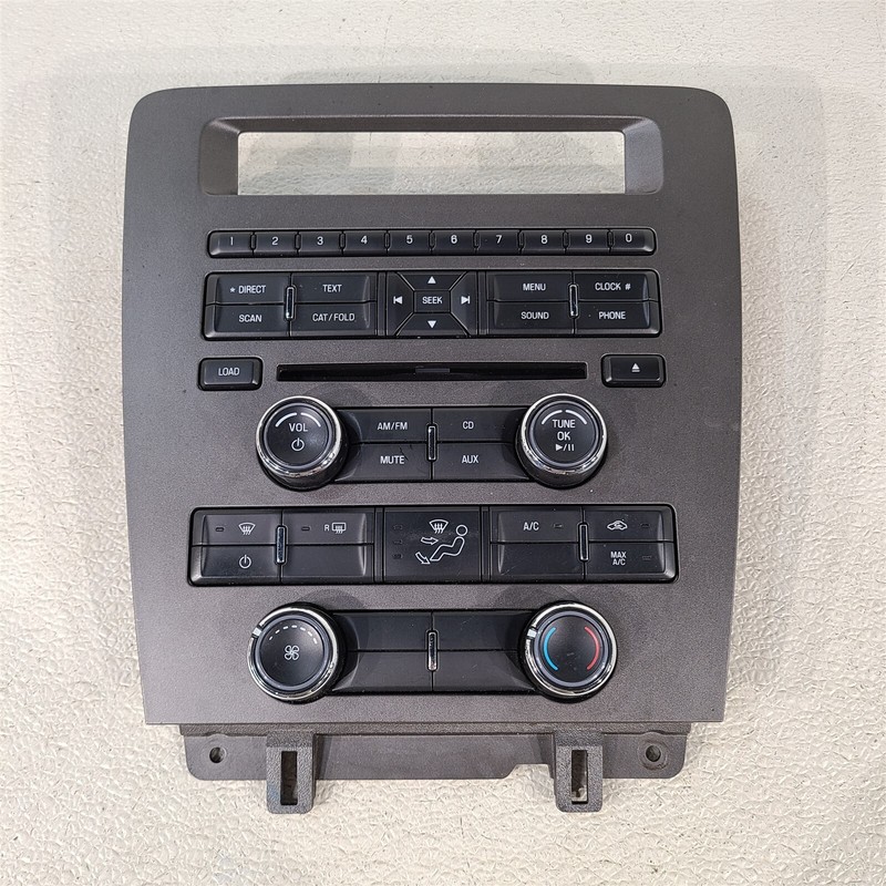 11-14 Mustang GT Radio Audio Hvac Control Panel Module Aa7402